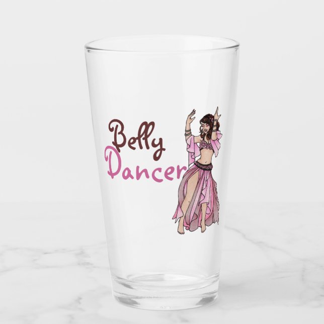 Belly Dancer Habibi Glas (Vorderseite)