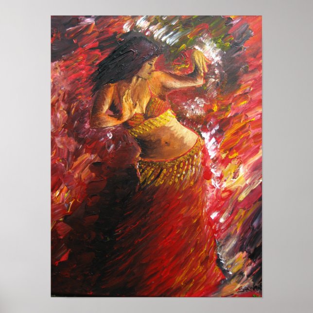 Belly Dancer Poster (Vorne)