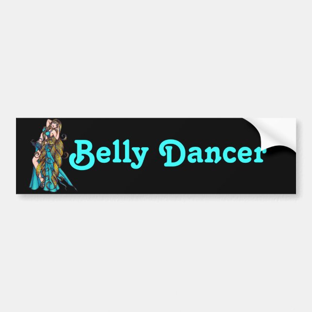Belly Dancer Sticker Autoaufkleber (Vorne)