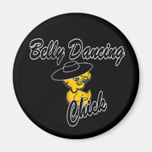 Belly Dancing Chick #4 Magnet