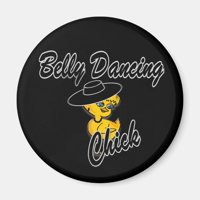 Belly Dancing Chick #4 Magnet (Vorne)
