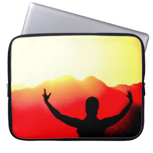 Belly Tänzerin Sunrise Laptopschutzhülle