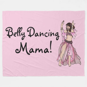 Belly tanzt Mama! Fleecedecke