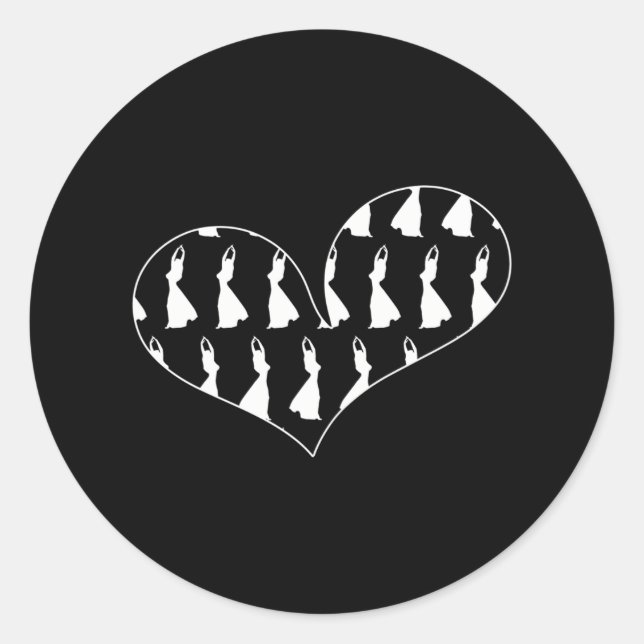 Bellydance Belly Dance Belly Dancer Bellydancer Runder Aufkleber (Vorderseite)