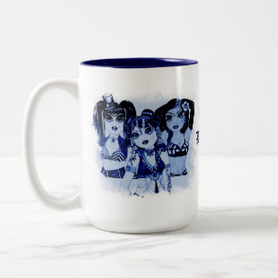 Bellydance Zweifarbige Tasse