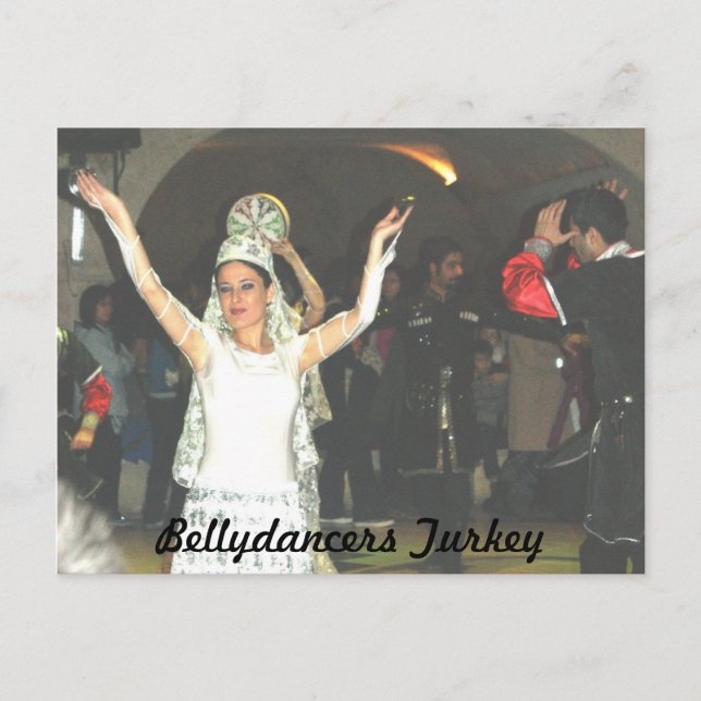 Bellydancers Türkei Postkarte (Vorderseite)