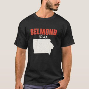 Belmond Iowa USA Staat America Travel Iowan T-Shirt