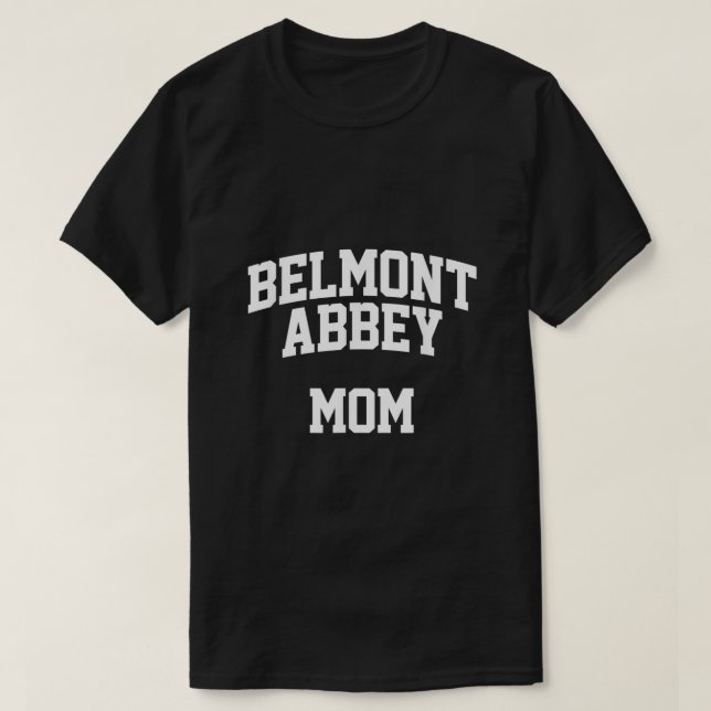 Belmont Abbey Mama Athletic Arch Uni University T-Shirt (Design vorne)