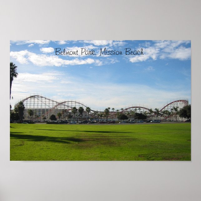 Belmont Park, Mission Beach Poster (Vorne)