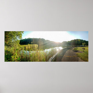 Belmont-See, Barkcamp Staat Park, Ohio Poster