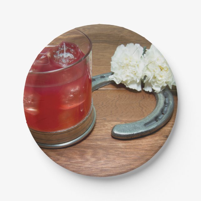 Belmont-Seen Pappteller (Vorderseite)