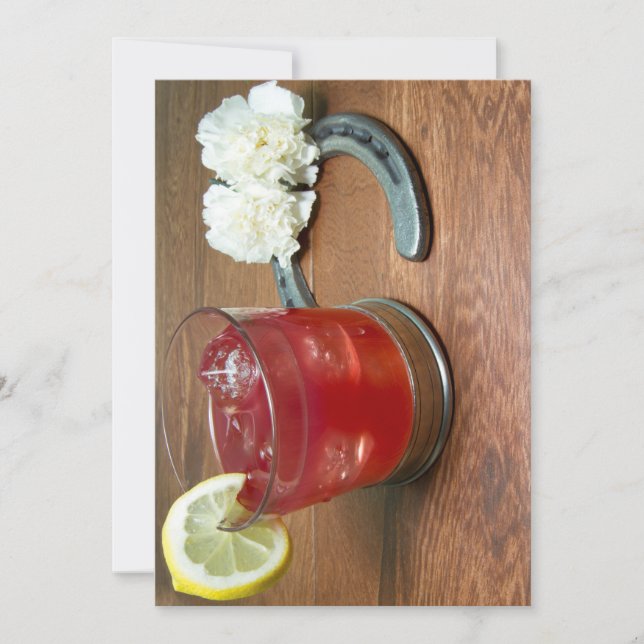 Belmont-Stange-Party Einladung (Vorderseite)