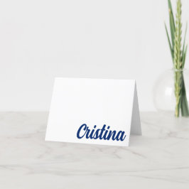 Belmont University Personalisiert Dankeschön-Karte Dankeskarte