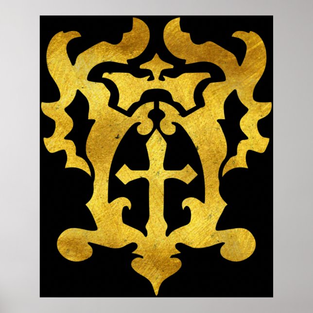 Belmont Wappen Poster (Vorne)