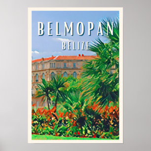 Belmopan - Die grüne Stadt Belize Poster