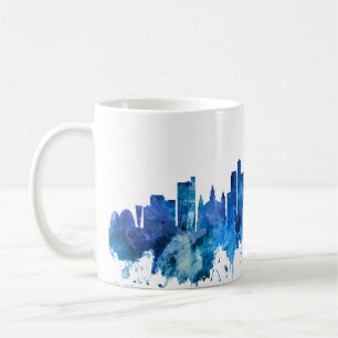 Belo Horizonte Brasilien Skyline Blue Kaffeetasse