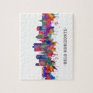 Belo Horizonte Brazil Skyline Puzzle