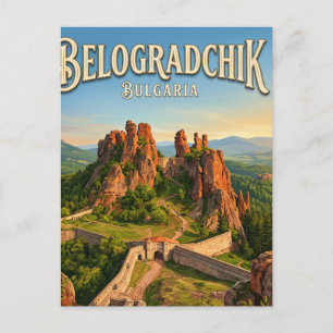 Belogradchik-Felsen Bulgarien Postkarte