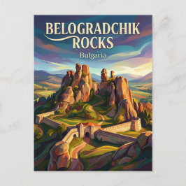 Belogradtschik-Felsen Bulgarien Postkarte