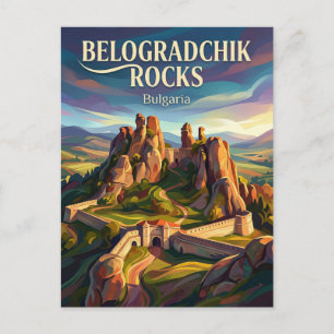 Belogradtschik-Felsen Bulgarien Postkarte