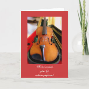 Belohnung oder Condolence Card Karte