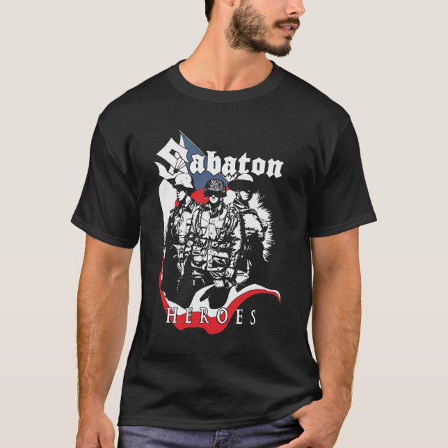 Belohnung Sabaton Band Retro Wave626png626 T-Shirt (Vorderseite)