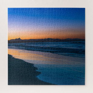Belongil Beach kurz nach Sonnenuntergang, Byron Ba Puzzle