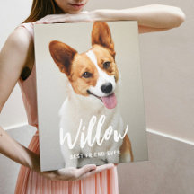 Beloved Caption Personalisiertes Foto Wrapped Canv