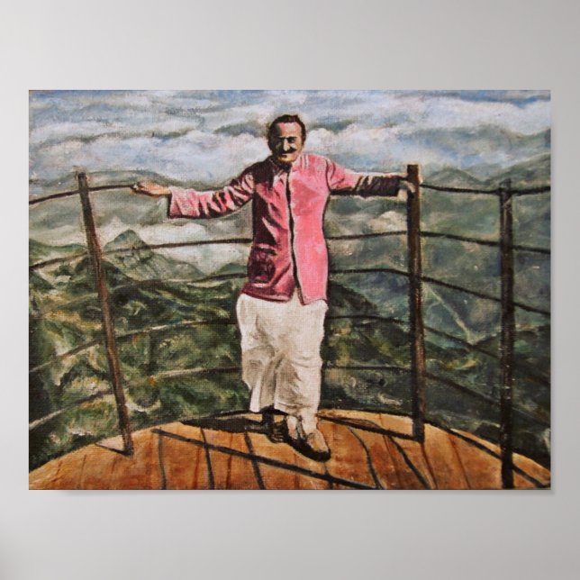Beloved Meher Baba Poster (Vorne)