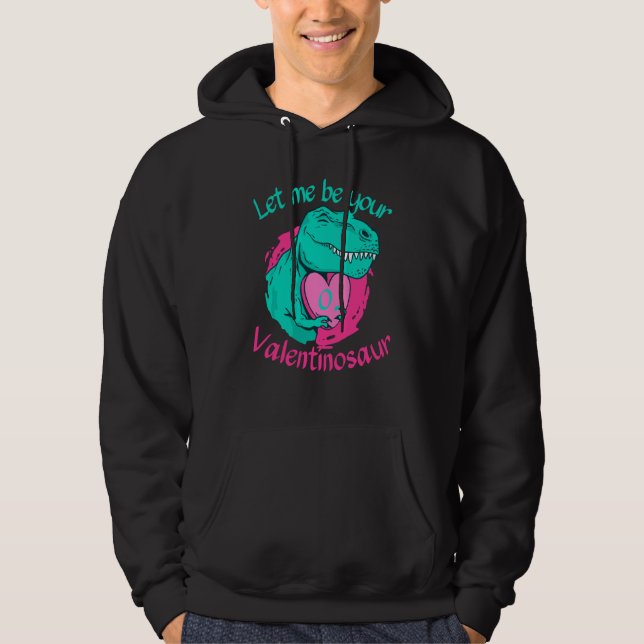 Beloved O Initial Let me by your Valentines Day Di Hoodie (Vorderseite)