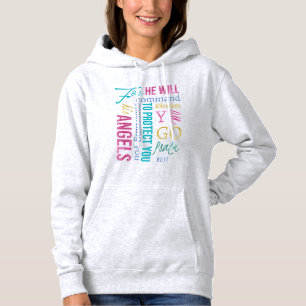 Beloved Reborn Psalm 91:11 Engel Scripture Bibel Hoodie
