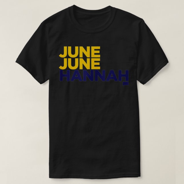 Below Deck June June Hannah  T-Shirt (Design vorne)