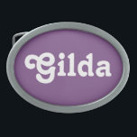 Belt Buckle Gilda Ovale Gürtelschnalle<br><div class="desc">Belt Buckle Gilda</div>