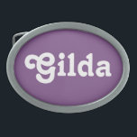 Belt Buckle Gilda Ovale Gürtelschnalle<br><div class="desc">Belt Buckle Gilda</div>