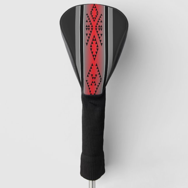 Belt of Life in Red Golf Head Cover Headcover (Vorderseite)