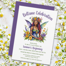 Beltane Sommerfee Blumen-Sabbat-Party