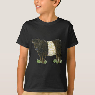 "Beltie" umgeschnallter Galloway T-Shirt