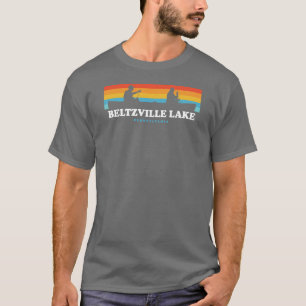 Beltzville Lake Pennsylvania Canoe T-Shirt
