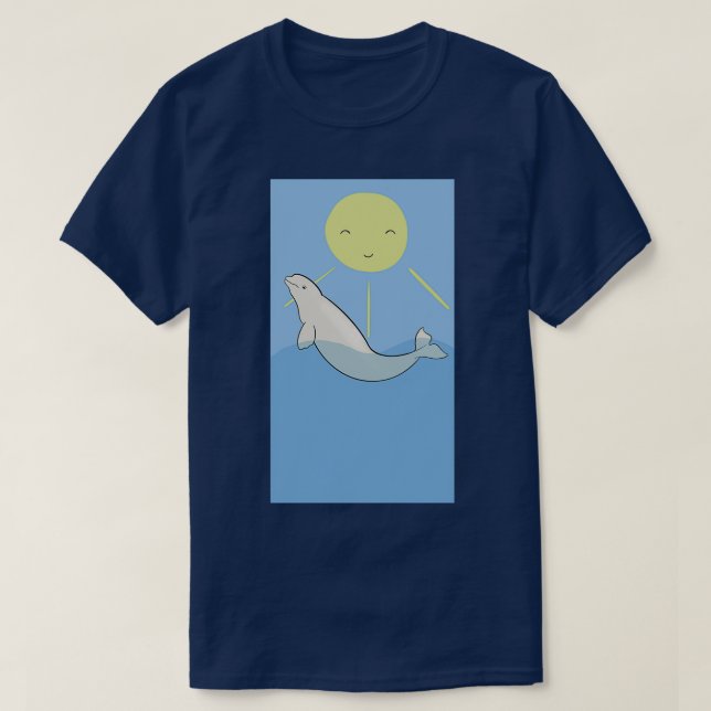 Beluga amp Sunshine T-Shirt (Design vorne)