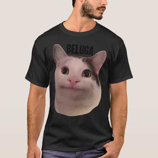 Beluga Katzenschnur pfp Klassischer T - Shirt (Vorderseite)