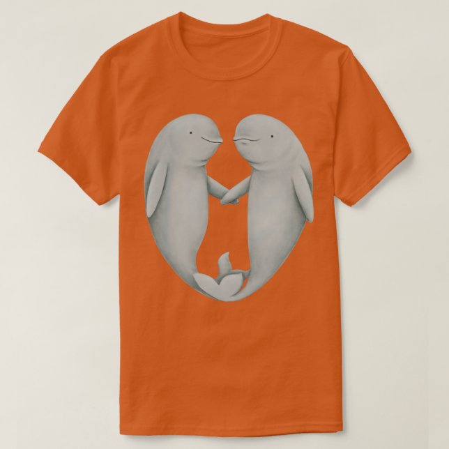 Beluga Liebe T-Shirt (Design vorne)