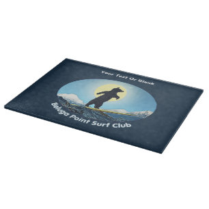 Beluga Point Surf Club Schneidebrett