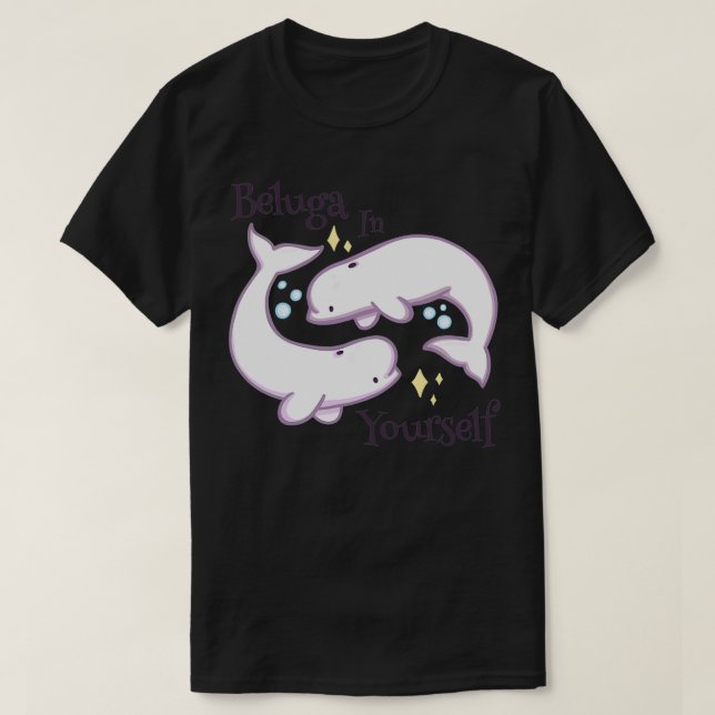 Beluga selbst T-Shirt (Design vorne)