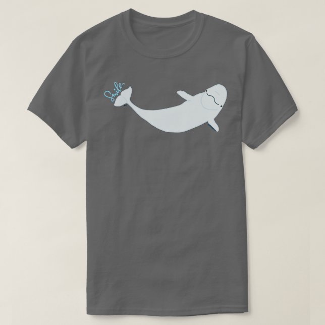 Beluga Smile T-Shirt (Design vorne)