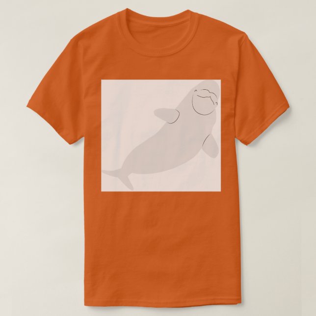 Beluga-Wal 6 T-Shirt (Design vorne)