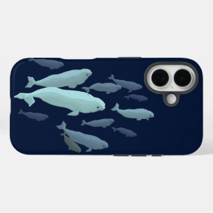 Beluga-Wal iPhone-Hülle Wal Kunst Samsung-Hüllen iPhone 16 Hülle