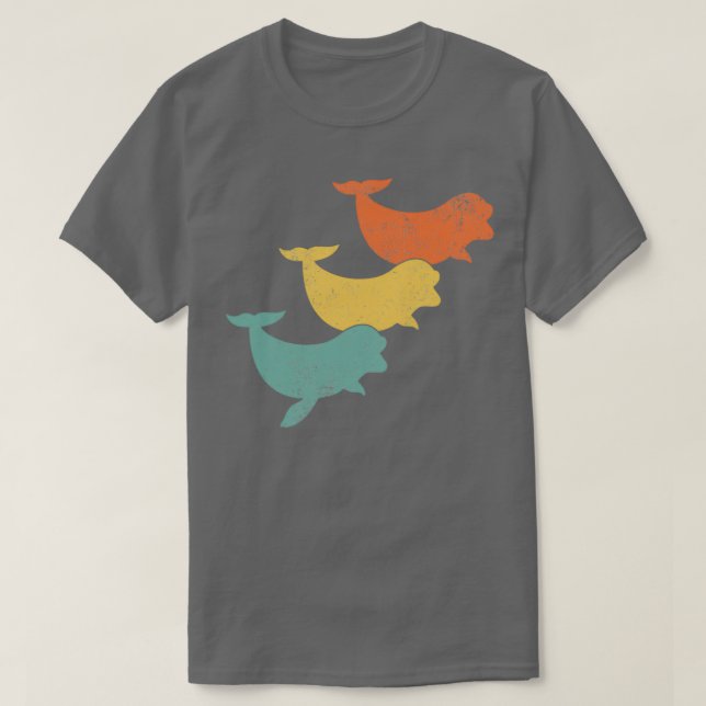 Beluga Whale 18 T-Shirt (Design vorne)