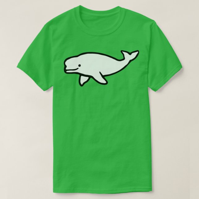 Beluga Whale 4 T-Shirt (Design vorne)