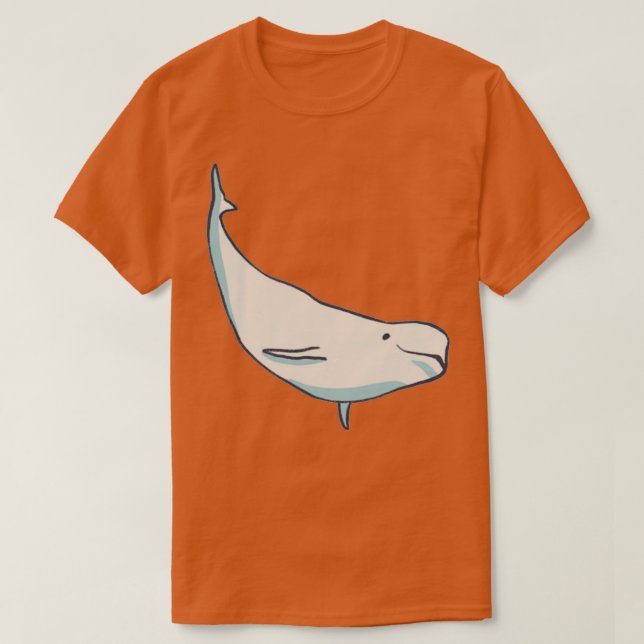 Beluga Whale 5 T-Shirt (Design vorne)