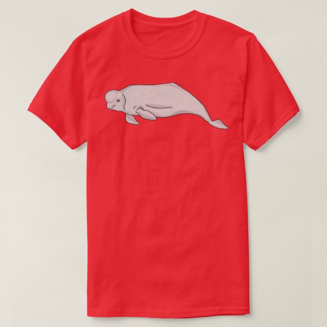 Beluga Whale 8 T-Shirt (Design vorne)
